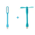 2016 Creative USB Fan Flexible Portable Mini Fan and USB LED Light Lamp For Xiaomi Power Bank&Notebook&Computer Summer Gadget preview-1