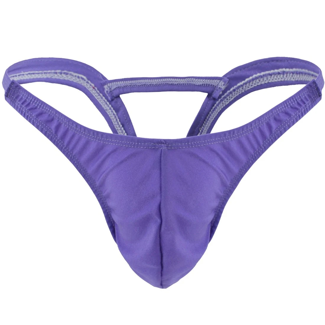 Men Low-waisted Underwear Bulge Pouch G-string Bikini Thong Swimwear Underpants