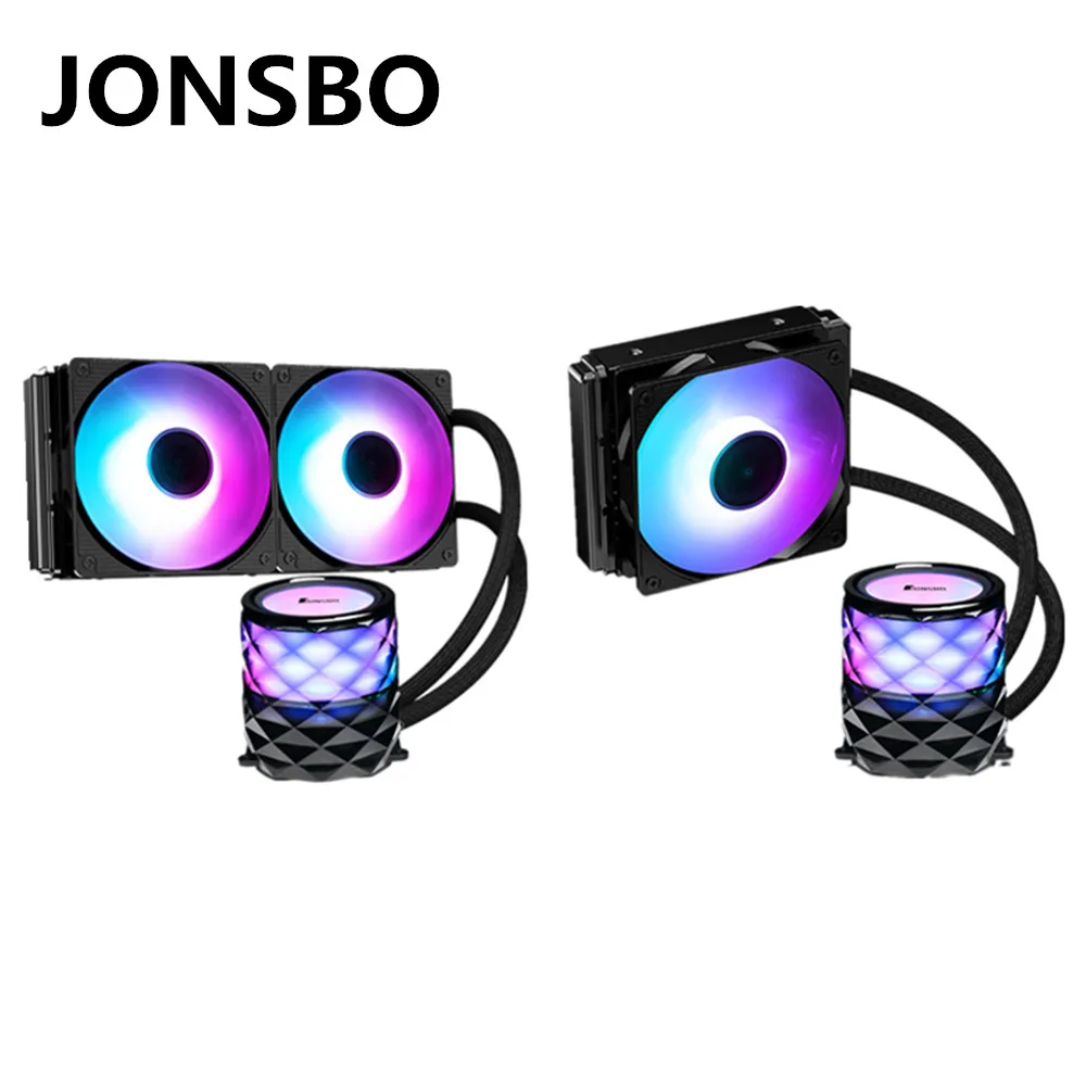 Agora arthmata H Y Jonsbo One Piece Pc Pwm Radiator 1 Or 240 Pump Kit Water Cooling Colorful Cpu Block Symphony Crystal Fan Agora arthmata H Y Jonsbo One Piece Pc Pwm Radiator 1 Or 240 Pump Kit Water Cooling Colorful Cpu Block Symphony Crystal Fan