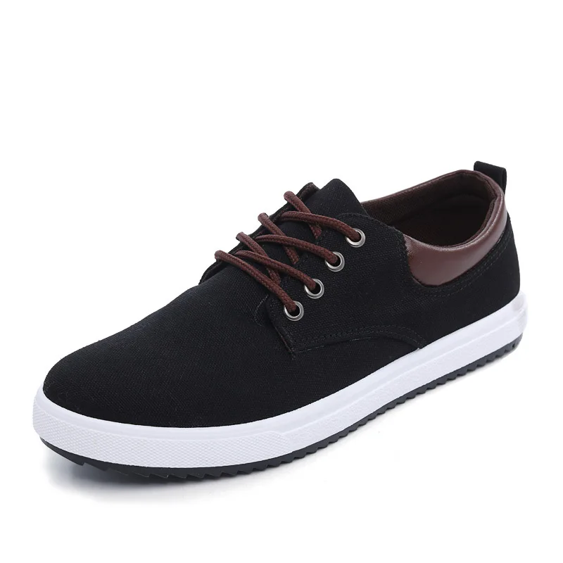 mens canvas trainers