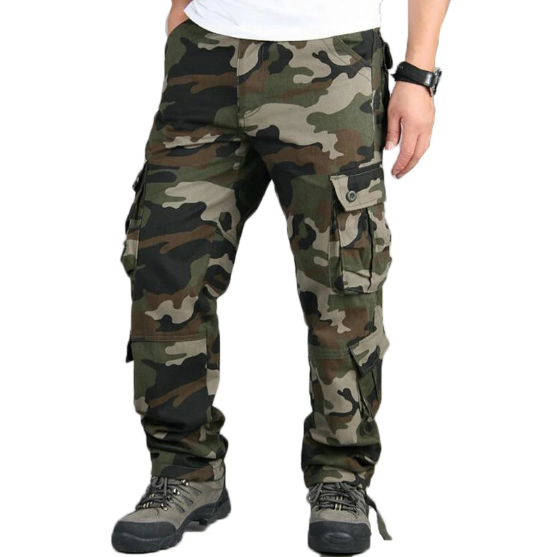 Men's Camouflage Military Pants Men 