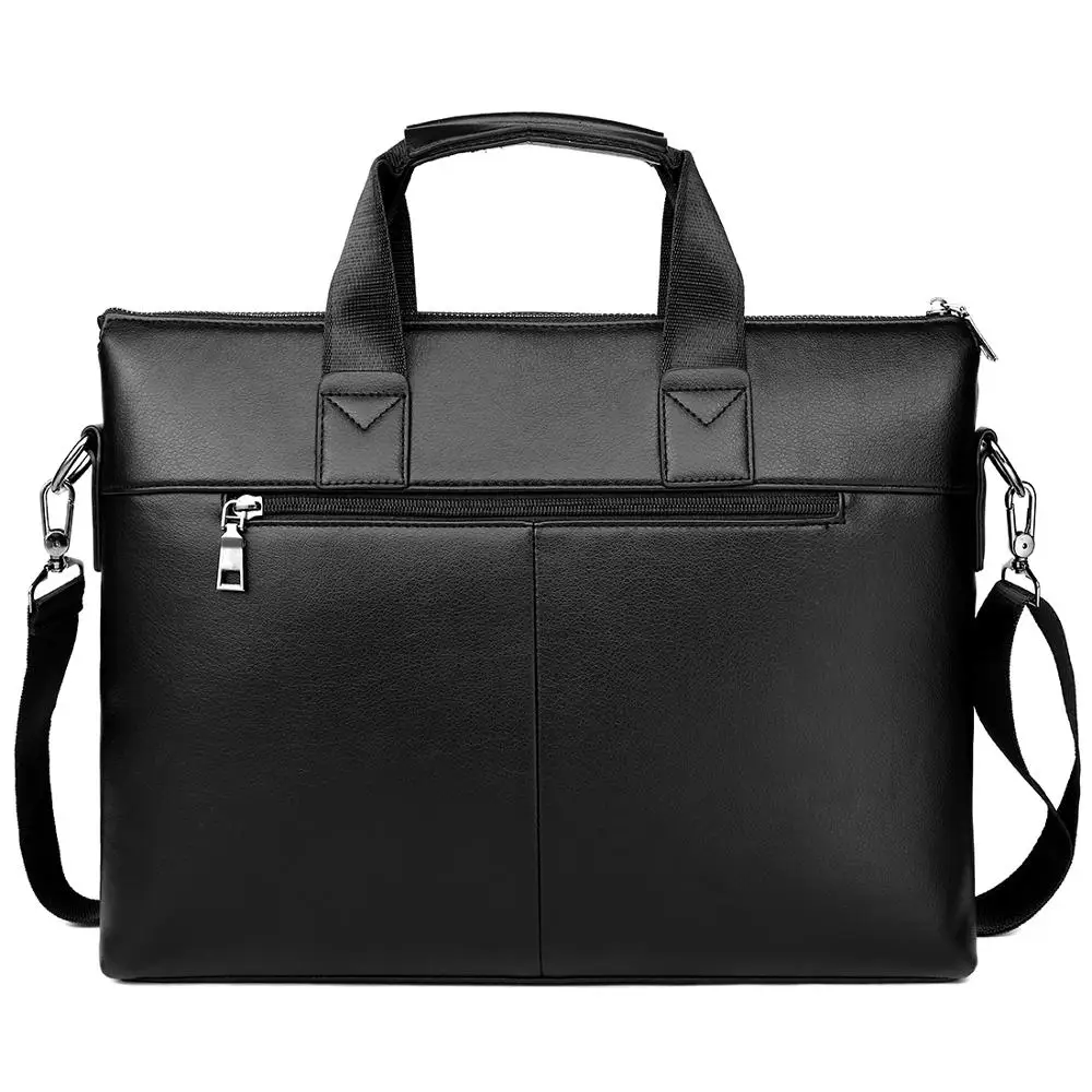 polo leather briefcase