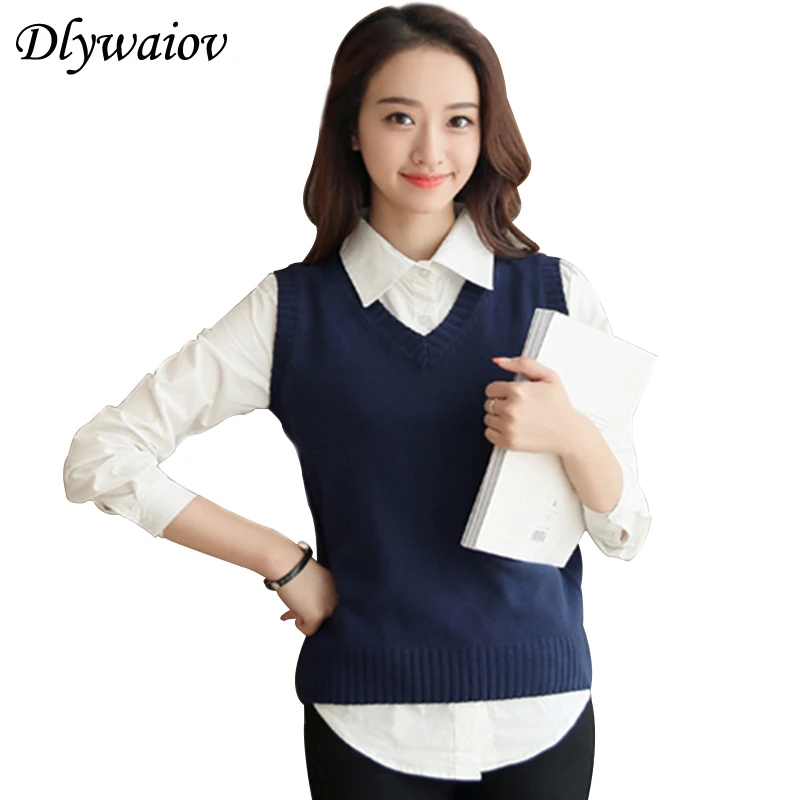 Autumn Wool Sweater Vest Women 2021 New 