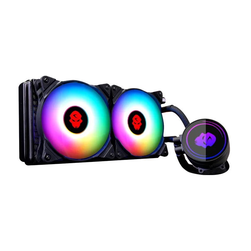 Agora arthmata H Y Colorful One Piece Pc Water Cooler Heatsink 240 Pump Kit Double Row Rgb Quiet Fan Radiator For Intel Amd Agora arthmata H Y Colorful One Piece Pc Water Cooler Heatsink 240 Pump Kit Double Row Rgb Quiet Fan Radiator For Intel Amd