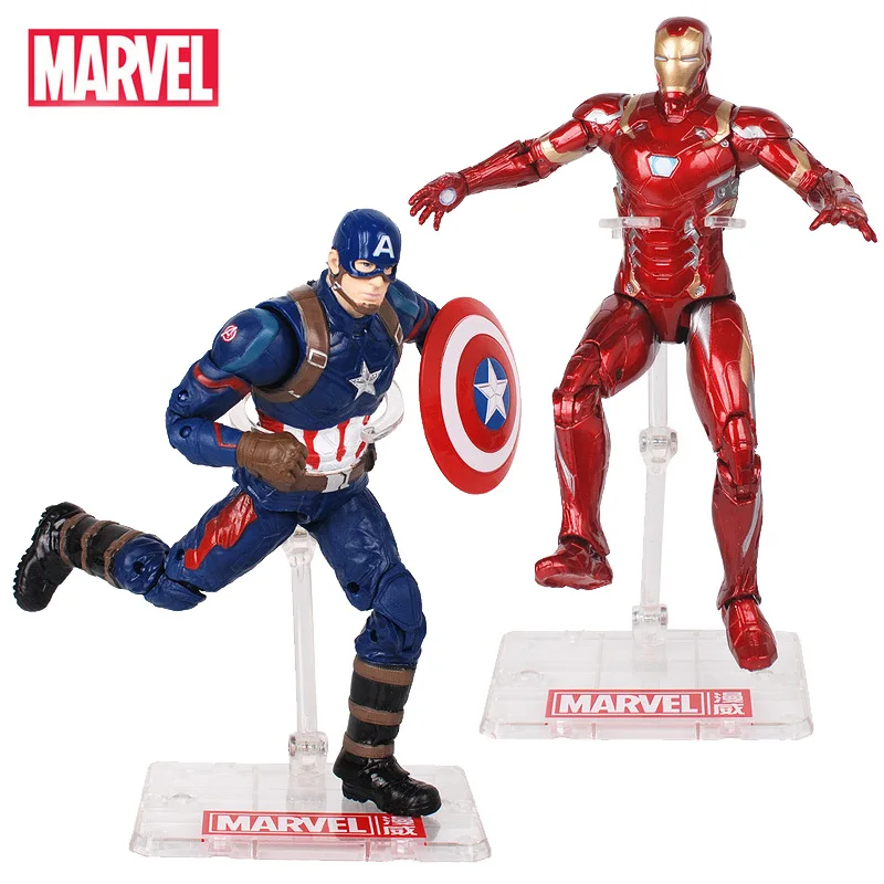 iron man and captain america action figure