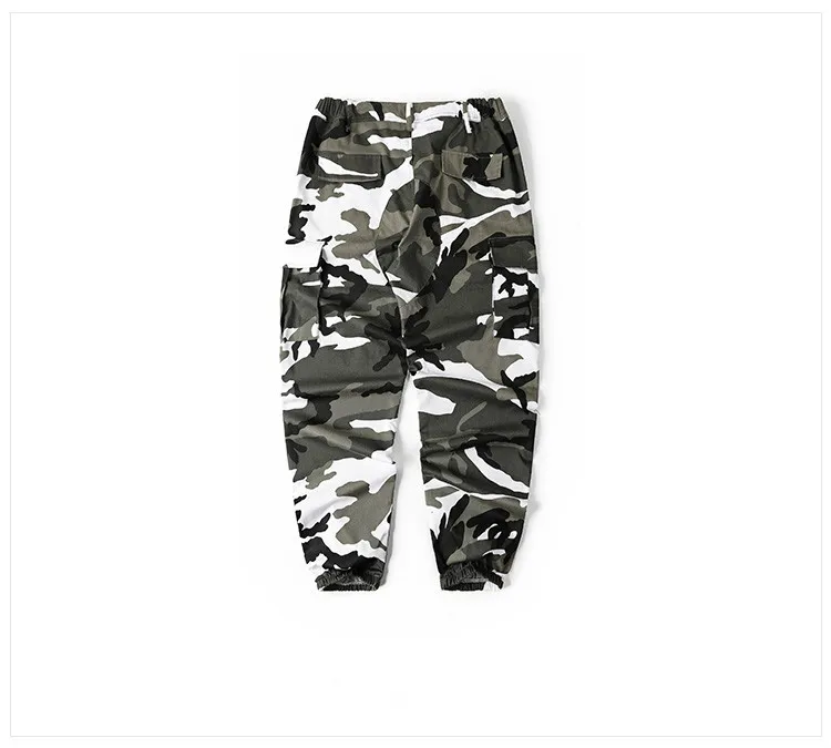 black white grey camo pants