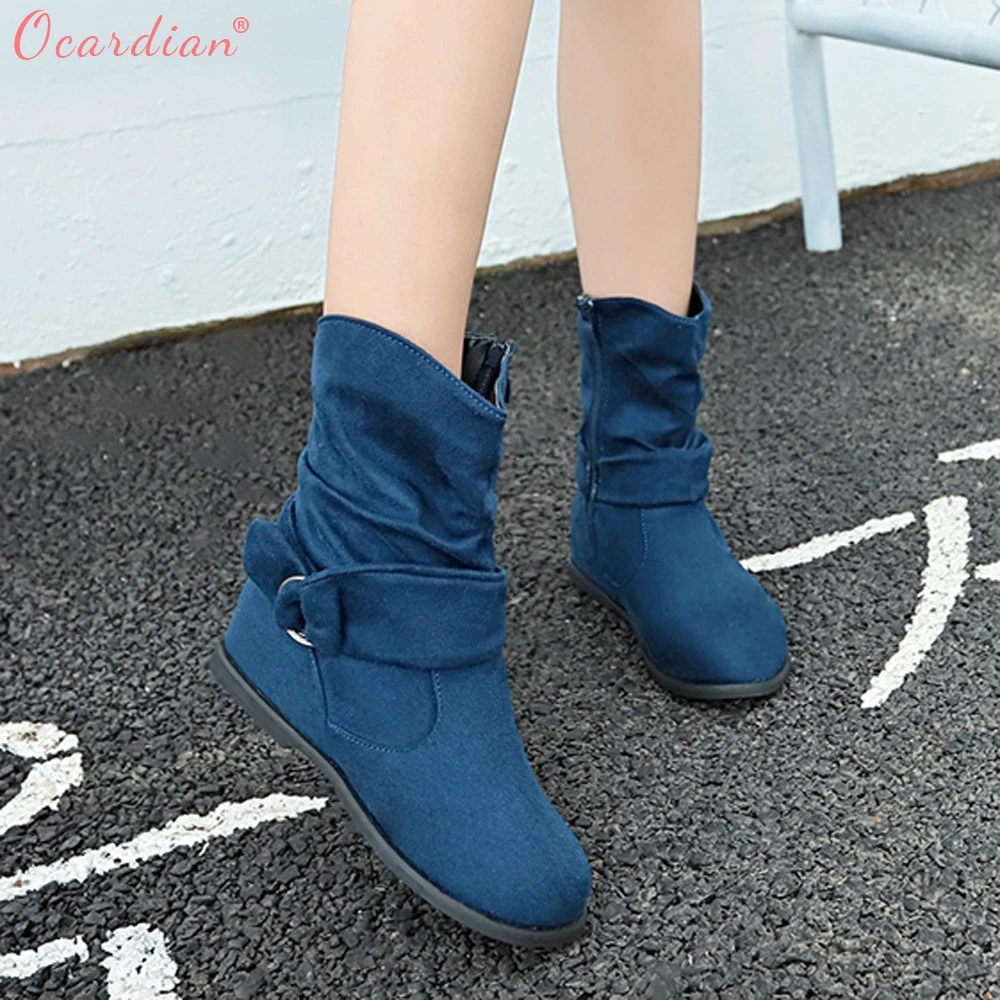 women's flat booties shoes