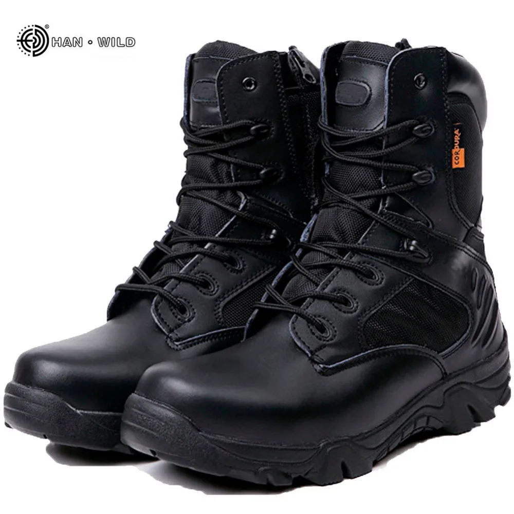 black boots for mens work