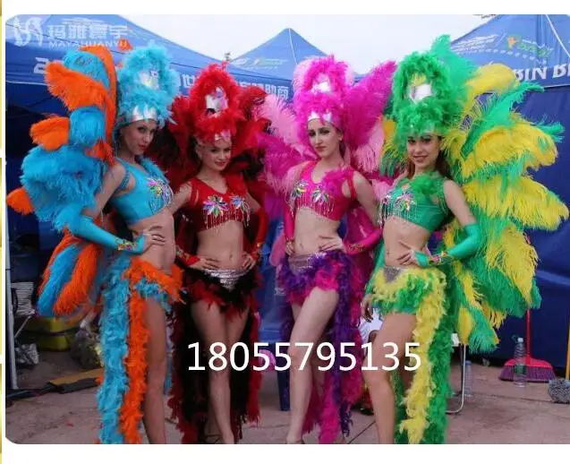 WYY Nightclub Led Luminous Jellyfish Stage Props Female Silver Shell Sexy  Goddess Costume Dance Team Marine