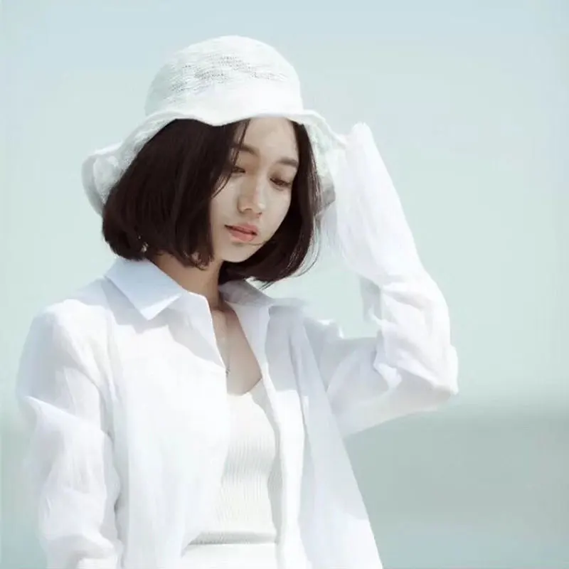 bucket hat women bucket hat black white 