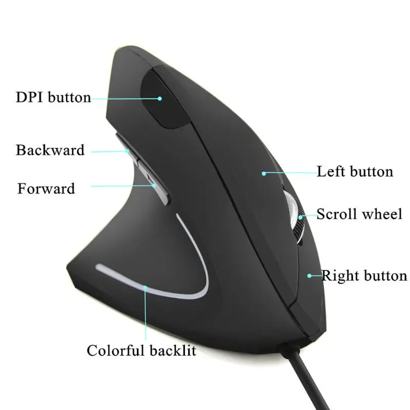 ergonomic gaming mouse