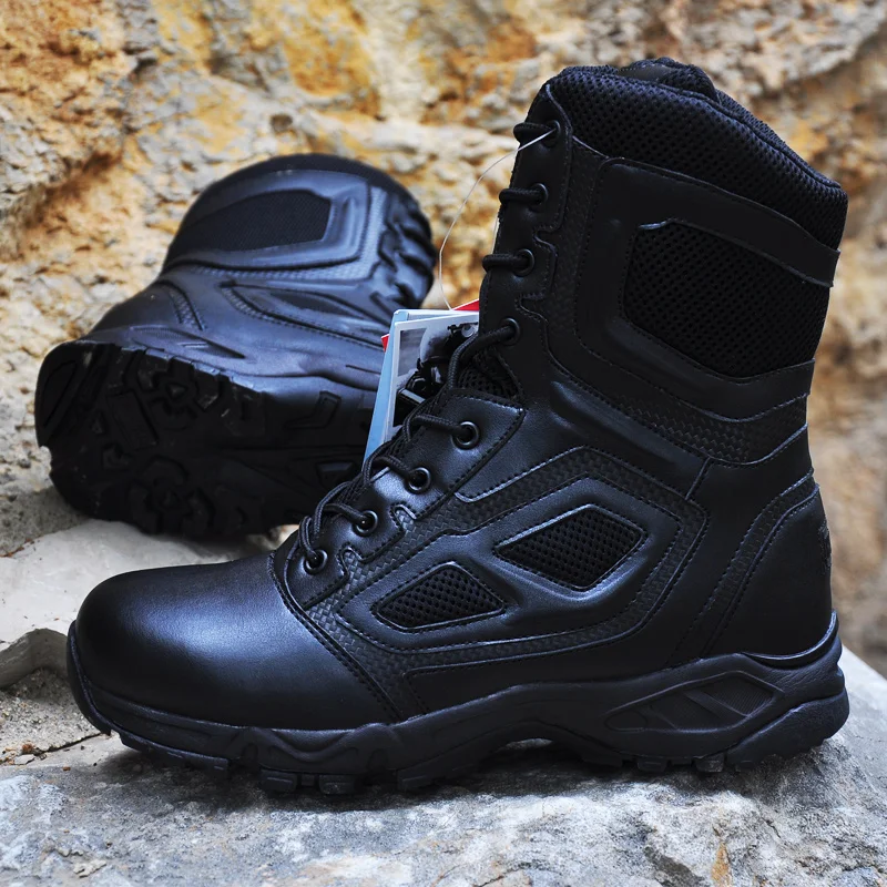 Boot Genuine Leather Vintage Lace 