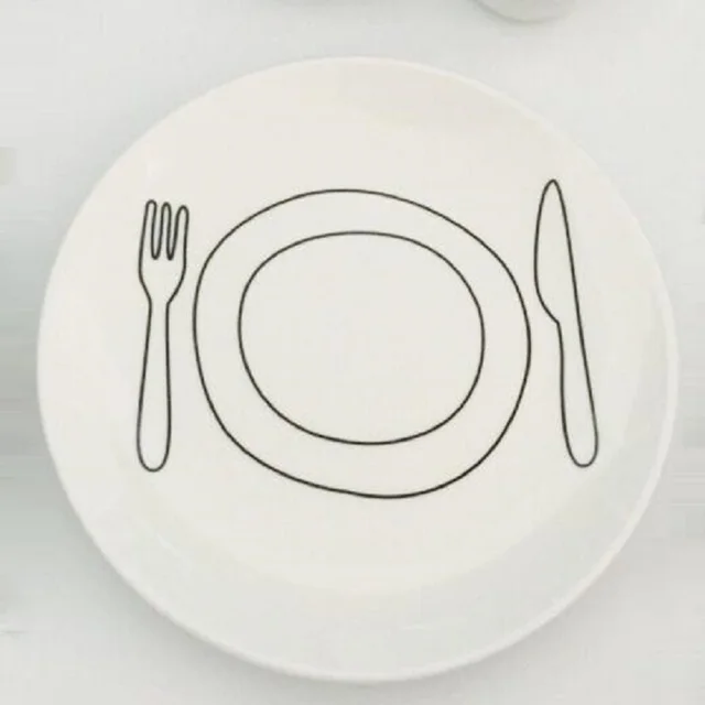 dinner ceramic plates