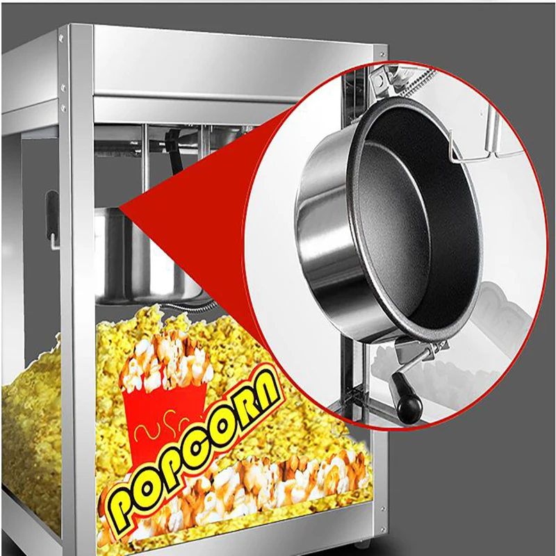 popcorn machine making