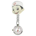 Lovely cartoon women men ladies nurse watches unisex doctor medical FOB pocket watches clip hang quartz watches hospital watches preview-3