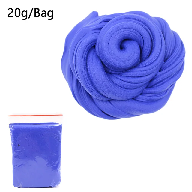 3D Fluffy Foam Clay Slime DIY Soft Cotton Slime Ball Kit Air Dry