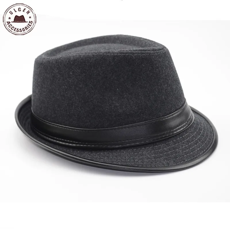 Cool Men's Fedora Hat Summer Jazz 