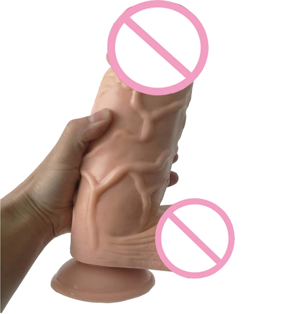 Αγορά Sex products | 26*7CM Giant Huge Dildo Super Big Dick Suction Cup Sex  Toys For Women Large Dong Realistic Penis Female Masturbator Anal