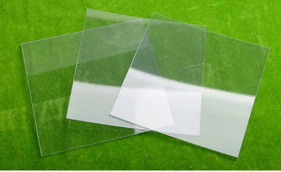 100x100mm 210x297mm PVC Plate High Transparent Plastic Board Hard Plastic  Sheet Thin Plate for Picture Frame