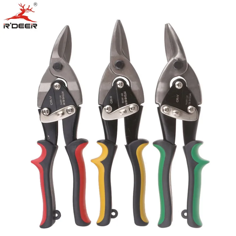 Αγορά Εργαλεία χειρός  RDEER 10 Aviation Snips Chrome Vanadium Scissors  For Cut Cold Rolled Plate Stainless Steel Hand Tool 1pc