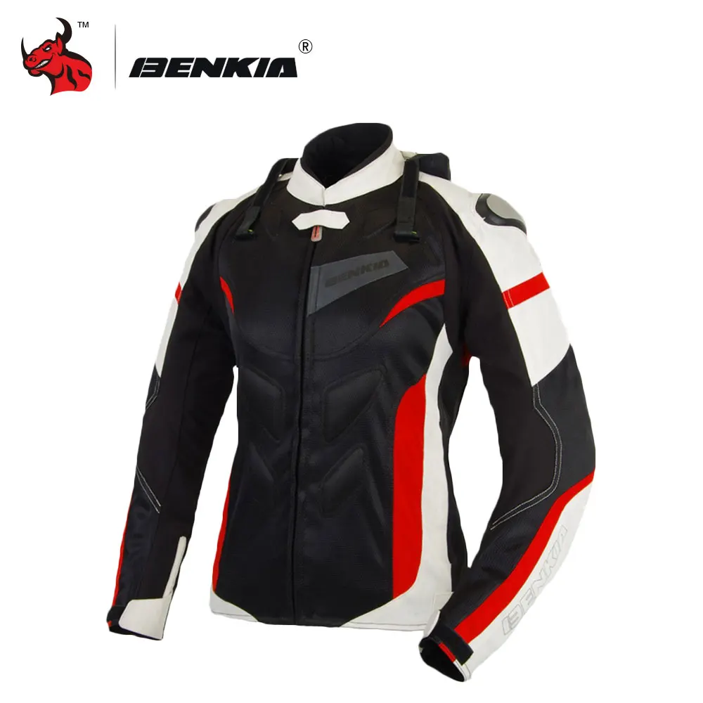 BENKIA Women Motorcycle Jacket 