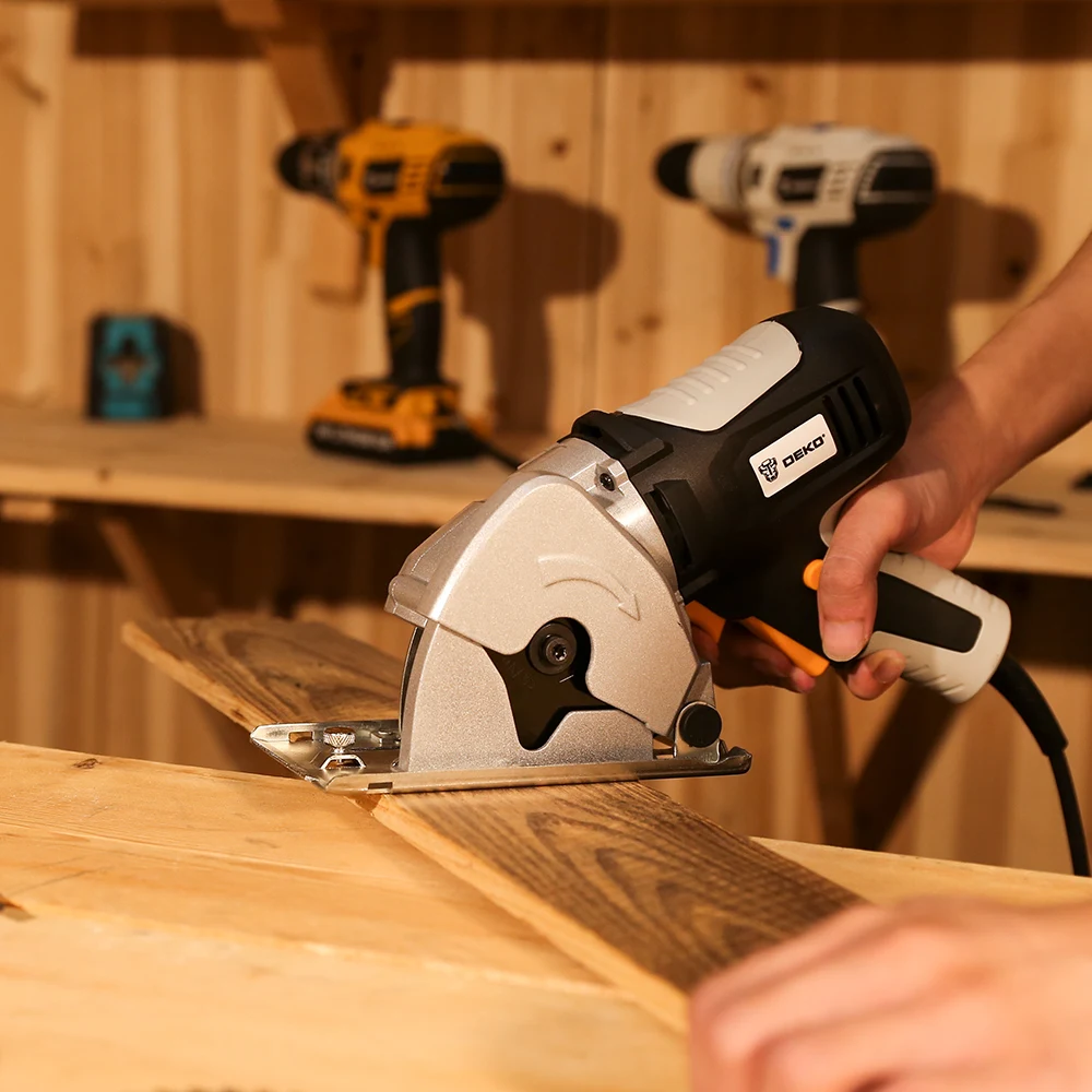 DEKO DKMS85Q2 600W Mini Circular Saw 