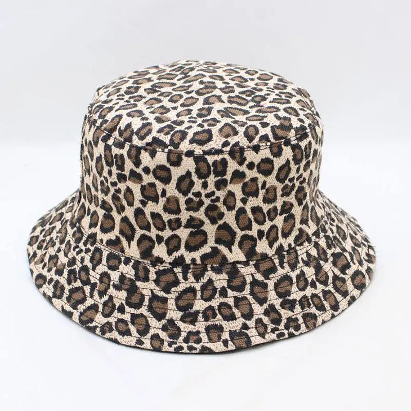LDSLYJR 2020 Leopard print Bucket Hat 