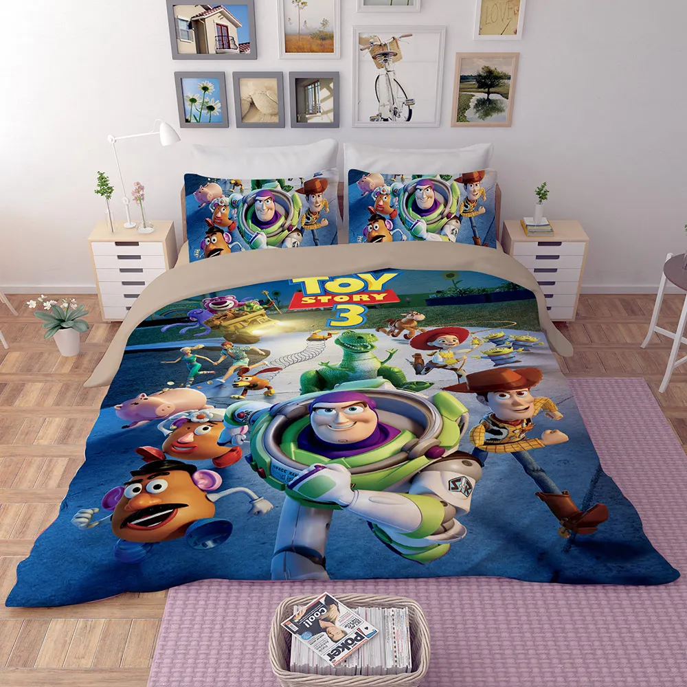 toy story bed sheets twin