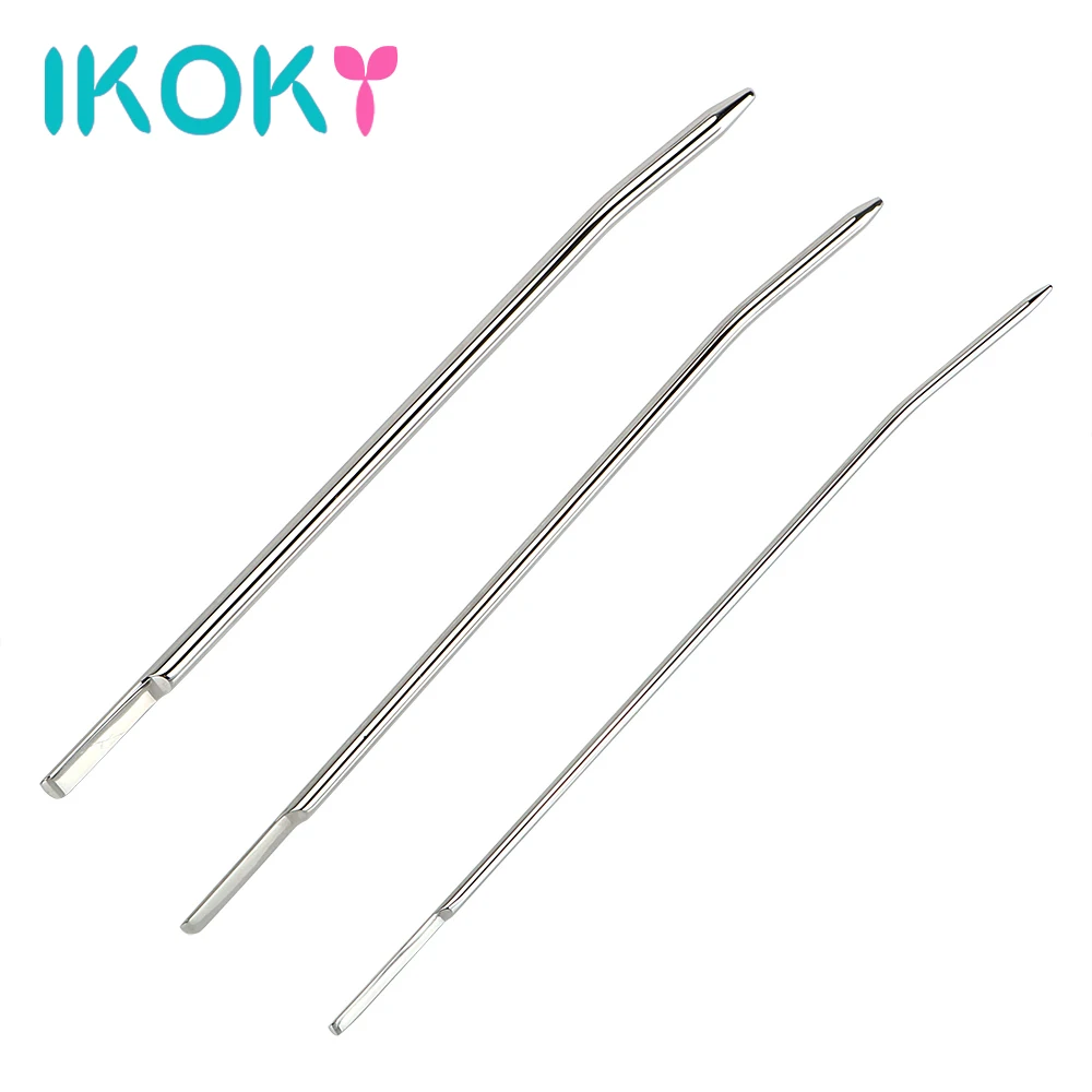 Αγορά Sex products | IKOKY Penis Plug Stainless Steel Male Chastity Device  Urethral Dilators Catheters Sounds Masturbator Sex Toys for Men Sex Shop