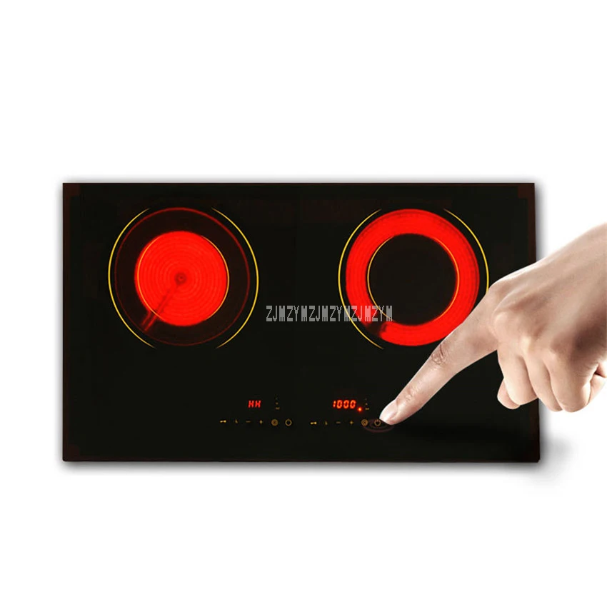 black ceramic stove