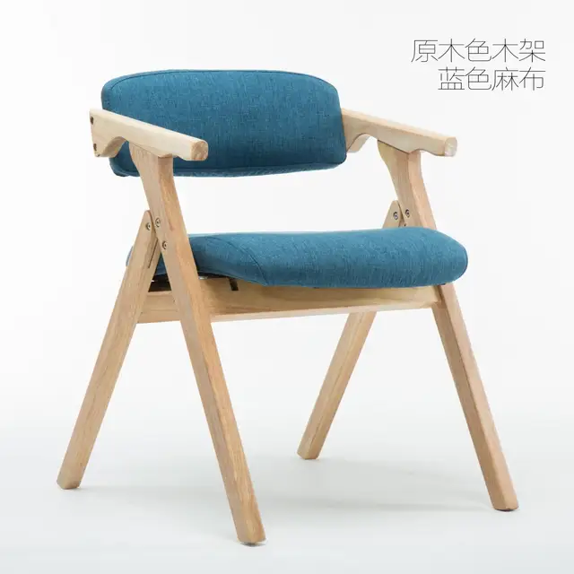 wood and fabric folding chairs