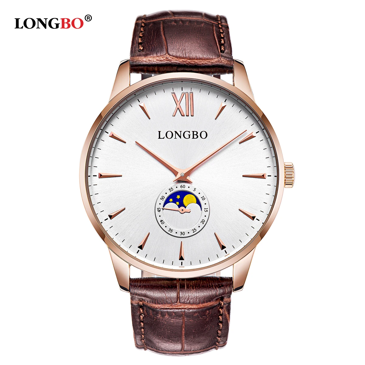 longbo leather watch