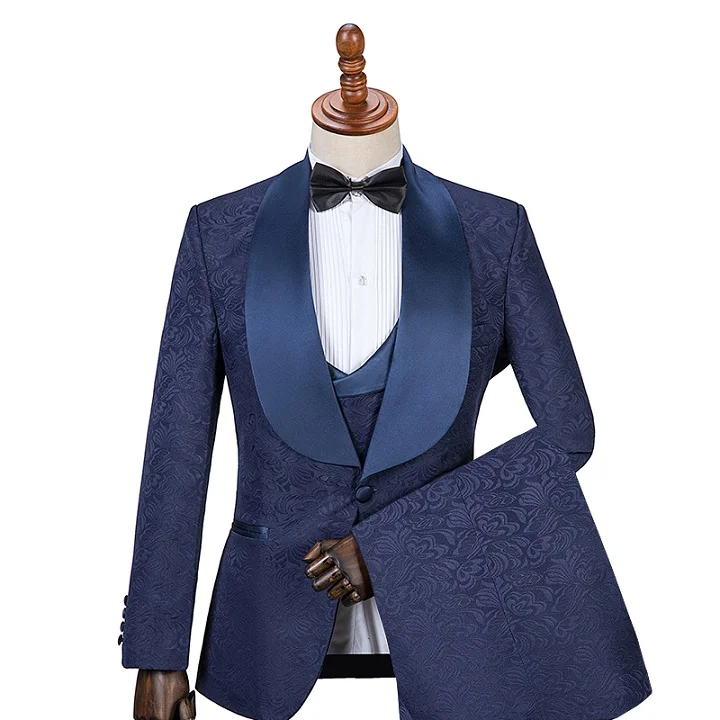 navy blue suit design for men