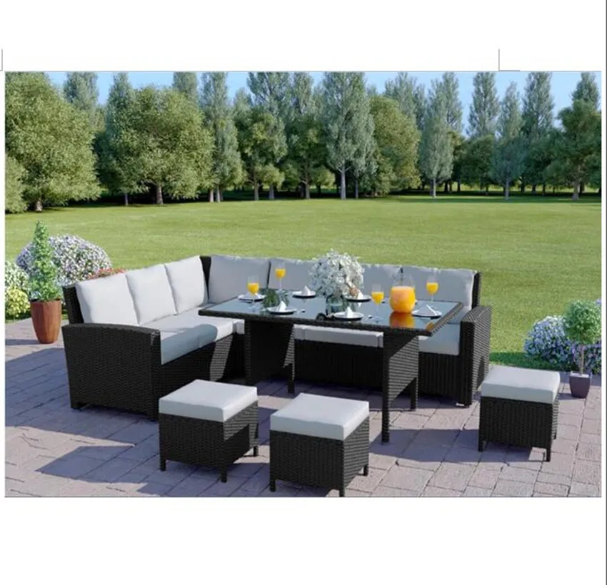 all weather wicker sofa set