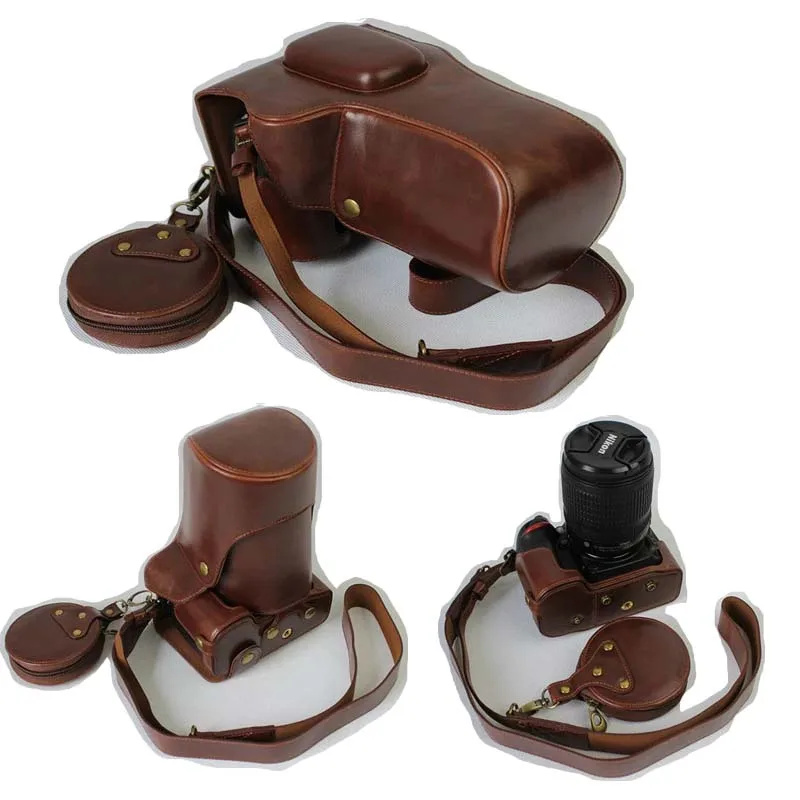 leather camera case