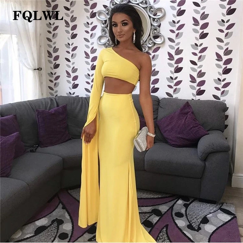 FQLWL One Off Shoulder White 