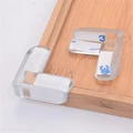 4pcs Transparent Anti-collision Angle PVC Pad Child Safety Corner Guard Baby Collision Proof Protector Table Corner Bumper preview-2