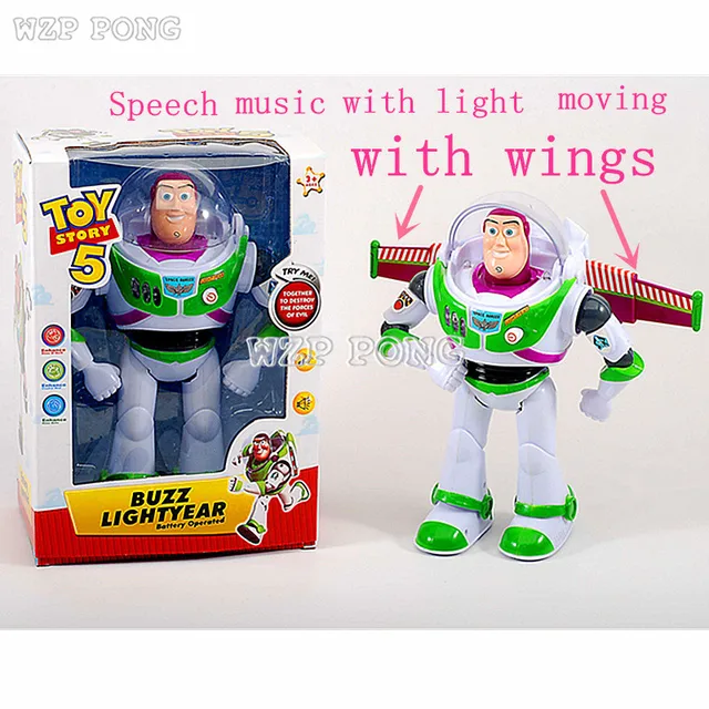 buzz lightyear action figure wings