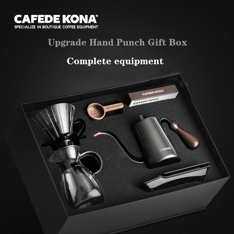 CAFEDEKONA hand drip coffee set 6PCS 