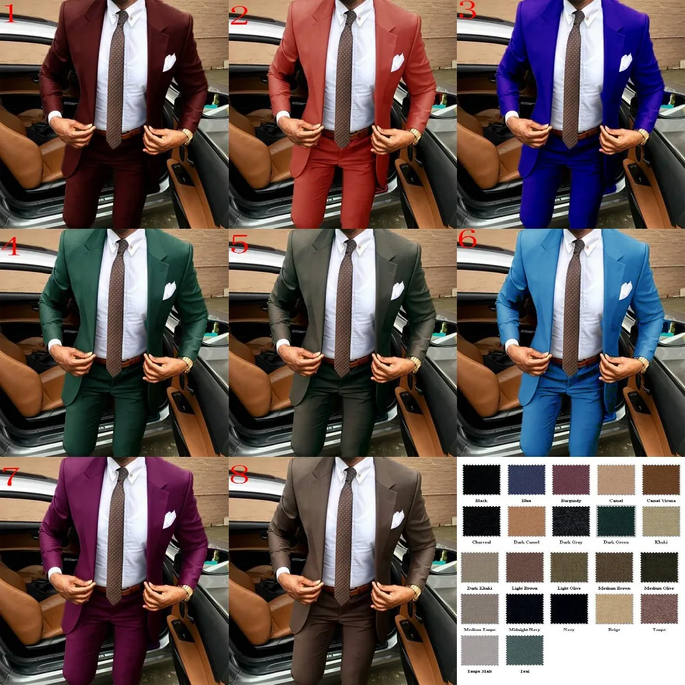 coat pant colour