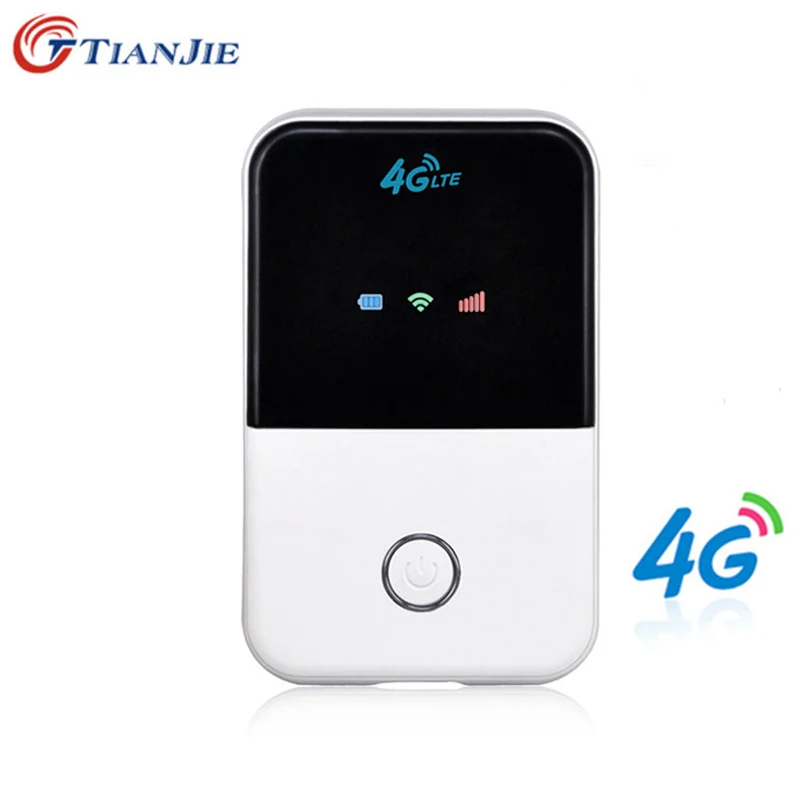 Tianjie 4G Wifi Router Mini 3G Lte Rechargeable Battery Wireless Portable Pocket Mobile Hotspot Car Wi-Fi With Sim Card Slot-animated-img