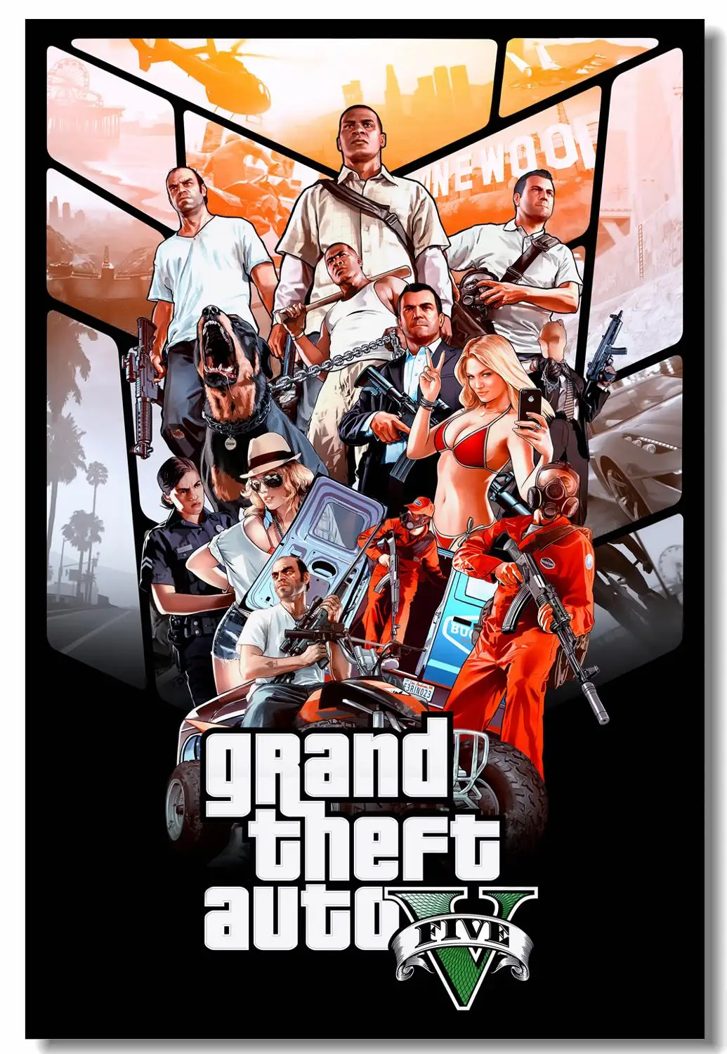 GTA San Andreas Poster GTA San Andreas Wallpapers Custom Game Map