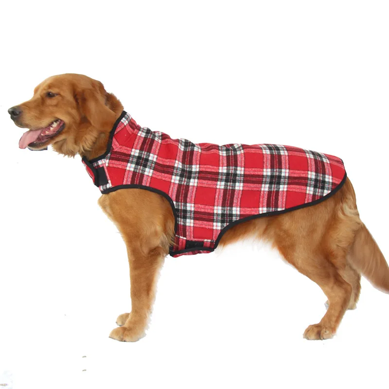 plaid dog clothes