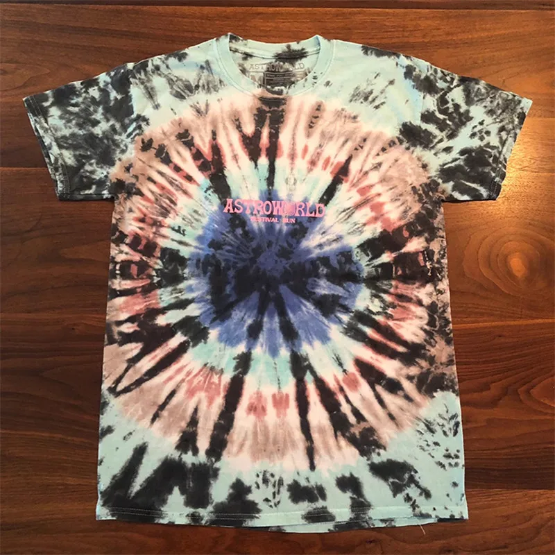 travis scott shirt tie dye