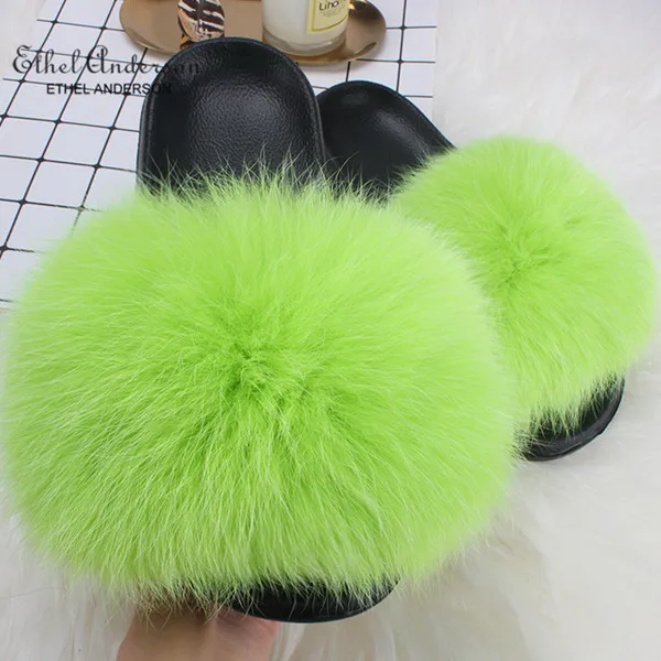 green fur sliders