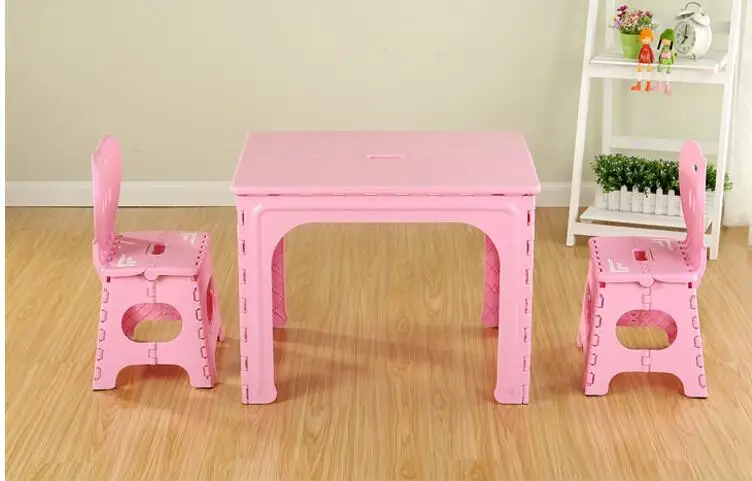 foldable childrens table and chairs