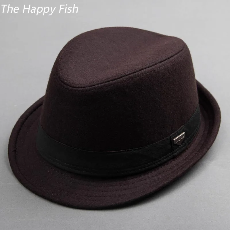 fedora hats for men black