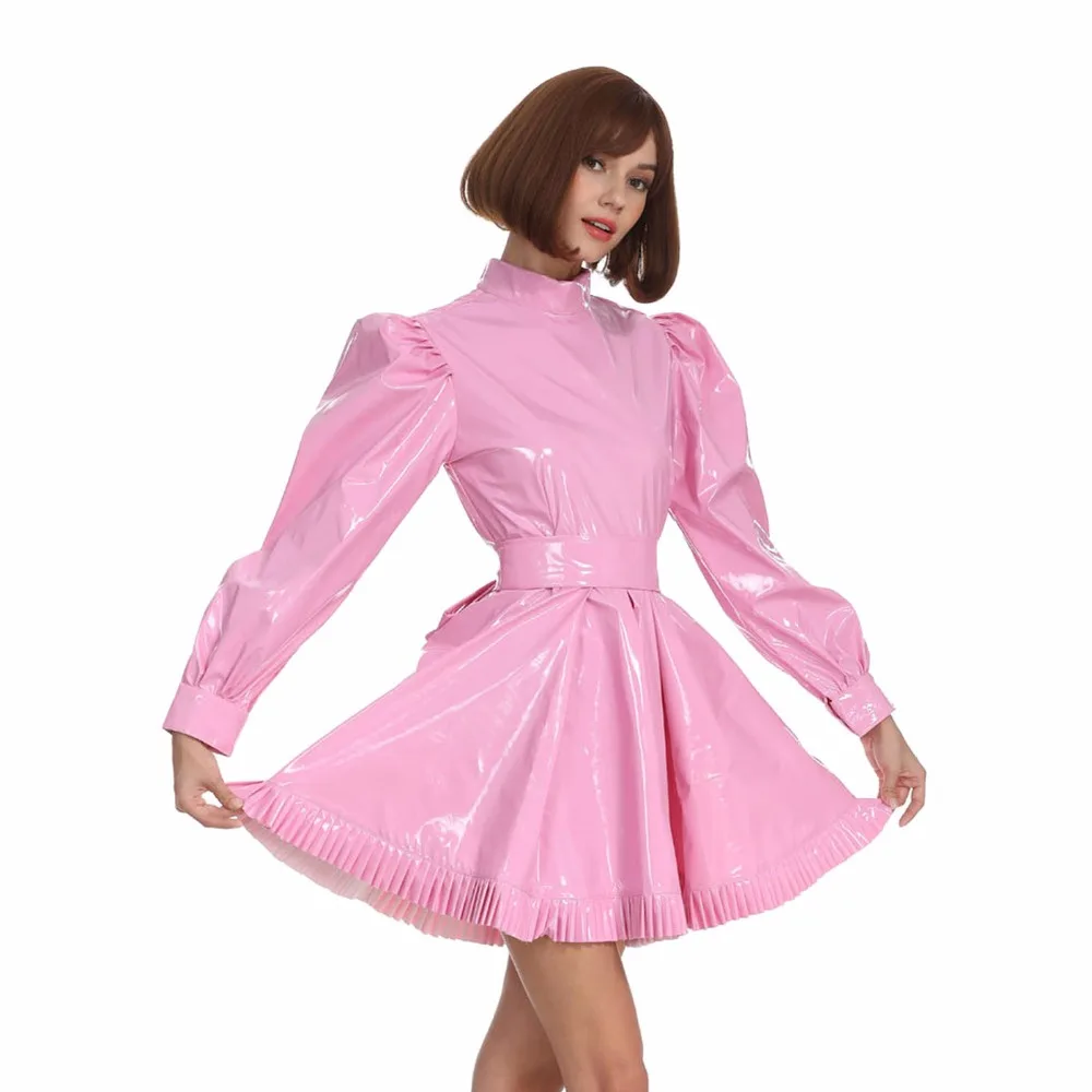 Sissy French Maid High Collar 
