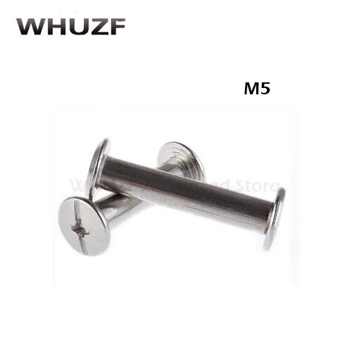 10-20sets M5x4-50 stainless steel/aluminum/ brass plated/ nickel