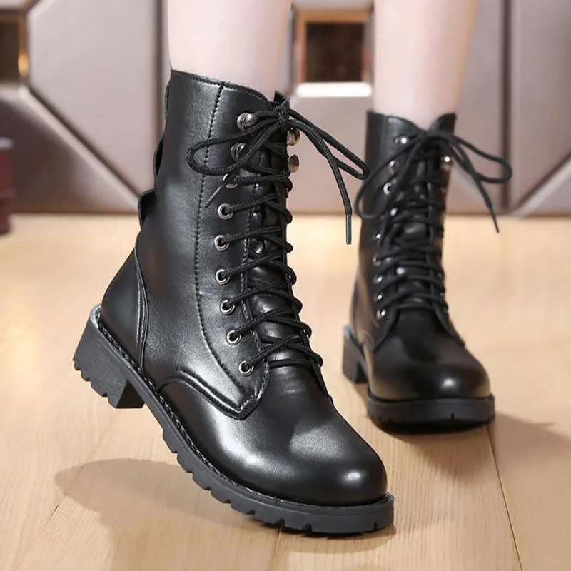 2022 New Buckle Winter Motorcycle Boots 
